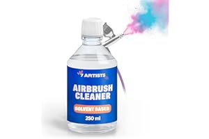 7 Artists Airbrush Cleaner 250 ml Pulizia Aerografo | Diluente per Aerografo | Liquido Pulitore, Pulizia, Pulire per Airbrush