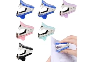 WQNNQW 6 Pièces Ote Agrafe,Retire Agrafe Rapide,Extracteur D'agrafes,Outil Dégrafeur Portable,Dégrafeuses Agrafe Rapide Outil,Ôte-Agrafes,Pour Une Utilisation Quotidienne Au Bureau Et À La Maison