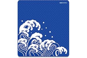 X-RAY X-RAYPAD X-Raypad Aqua Control+ Wave podkładka pod mysz do gier, bardzo precyzyjna podkładka pod mysz z doskonałą prędkością i możliwościami sterowania, zaprojektowana dla graczy Fps o niskich wymaganiach DPI