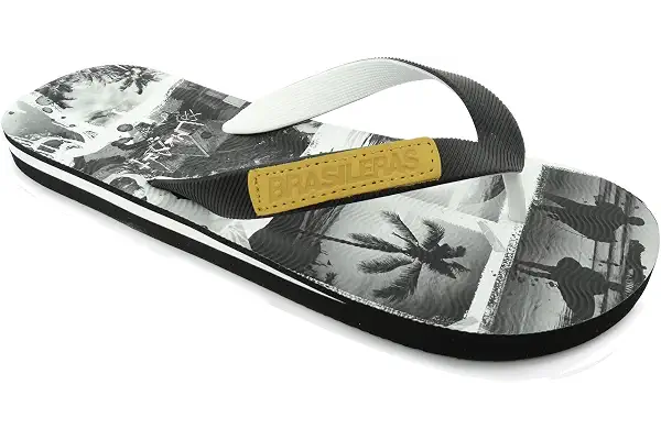 BRASILERAS Chanclas de Playa-Gin Surf Suela Antideslizante del 39 al 46. Hombre para Interior/Exterior. Zapatos de Piscina