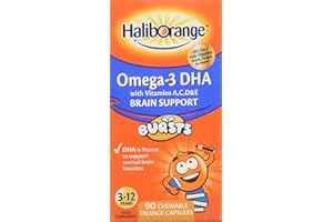 Haliborange Kids Omega-3 Chewy Orange, 90 Count, 100 grams