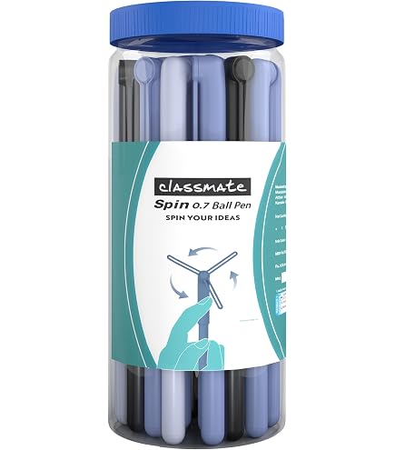 Classmate BFirst Gelschreiber – Joy Serie, Blau, 10 Stück Im Set, Für Smooths Schreiben