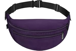 RYACO Marsupio Running Impermeabile, Marsupio Sportivo Viaggio Donna/Uomo Regolabile per corsa, viaggi, passeggiate con il cane, sport e tutte le attività all'aperto