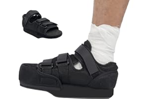 GHORTHOUD Forefoot Off-Loading Post Op Shoe Closed Toe Medical Walking Boot for Broken Toe Orthopedic Foot Brace for Post Bunion Hammertoe Surgery Brace (M)