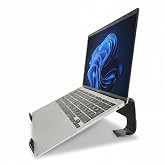 Prexua Fixer Laptop Standı - Notebook Y&uuml;kseltici Altlık - Metal (Siyah)