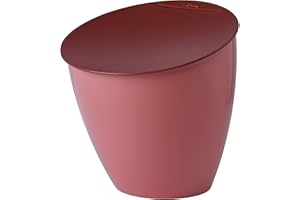 Mepal - Cestino per Rifiuti Organici Calypso - Piccolo Contenitore per Rifiuti con Coperchio - Ideale per l'Organizzazione della Cucina - Lavabile in Lavastoviglie - 2200 ml - Vivid mauve