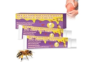 AstraVox Bee Venom Cream for Arthritis 2 Pack, Joint Relief Cream, Relieve Discomfort, Legs Massage, Muscle Recovery, Natural Bee Venom Gel for Shoulders, Knees, Hands Joint Pain Relief (Unscented)