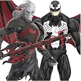 Spider-Man Hasbro Marvel Legends Serisi 60. Yıl D&ouml;n&uuml;m&uuml; Fig&uuml;r&uuml; Marvel's Knull Venom 15 cm Aksiyon Fig&uuml;r&uuml; Seti, 5 Aksesuarlı &Ccedil;o