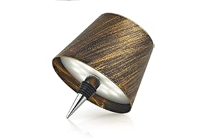 MU LIN lampada bottiglia ricaricabile,lampada da tavolo senza fili,Controllo Touch da 3 Modalita Temperatura di Colore, Dimmerabile, per Soggiorno, Ristorante