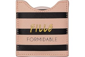 DRAEGER PARIS 1886 Toga - Miroir Fille Formidable - Miroir Rond de Poche à Emmener Partout - Idéal Cadeau Anniversaire, Toutes Occasions - Dimensions 8,5 x 8 cm 76005886 Small