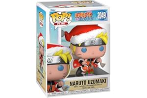 Funko Pop! Plus: Naruto Shippuden - Naruto Uzumaki - (Holidays) - Figura in Vinile da Collezione - Idea Regalo - Merchandising Ufficiale - Giocattoli per Bambini e Adulti - Anime Fans