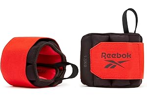 Reebok Wrist Weights, Flexlock-Pesi da Polso Unisex-Adulto