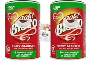 Gluten Free Gravy Bundle with Bisto Gluten Free Gravy Granules 175g 2 Pack + Brightdale Kitchen Booklet