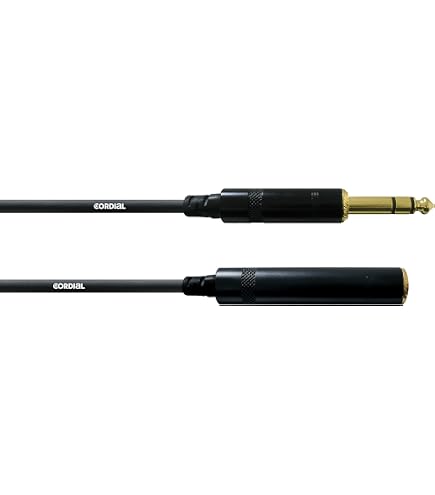 CORDIAL Câble Y Jack Stéréo 3,5 Mm Vers 2x XLR Femelle – 3 Mètres, Qualité Pro Audio