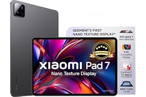 XIAOMI Pad 7 Nano Texture Display [Smartchoice] | Snapdragon 7+ Gen 3| 3.2K Display (28.44 cm /11.2") Tablet| 12GB, 256G