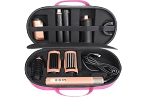 RLSOCO Tasche für DREAME AirStyle Pro 7-in-1-Hairstyler - Rosa (Nur Tasche,Haarstyler ist Nicht enthalten)