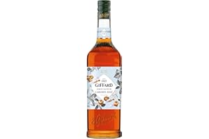 Giffard - Sirop Saveur Caramel Salé - Recette et Fabrication Françaises - Gourmand et Equilibré - 1 Litre