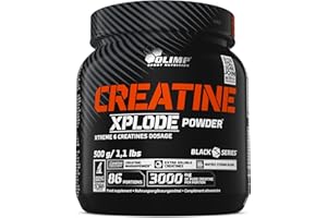 OLIMP SPORT NUTRITION Olimp Labs Creatine Xplode Powder, Orange Flavour, 500 g Creatine Xplode Powder 500 g - Orange