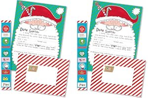 RACHEL ELLEN DESIGNS LTD Rachel Ellen - Letter to Santa 2 Pack - SANTA5