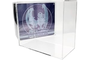 FRIKI MONKEY Custodia protettiva in acrilico Pokémon ETB - Proteggi la tua scatola Pokemon Elite Trainer dall'usura con l'elegante acrilico - Ideale per i collezionisti di scatole Pokémon Elite Trainer (1 unità)