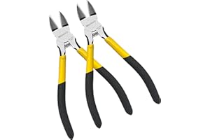 Pinza a Taglio Laterale, 2 Pezzi, Pinza da Taglio Diagonale 152mm, BOOSDEN Tronchese per filo, Tronchesi Laterali Per Casa, Gioielli, Cavi Elettricisti