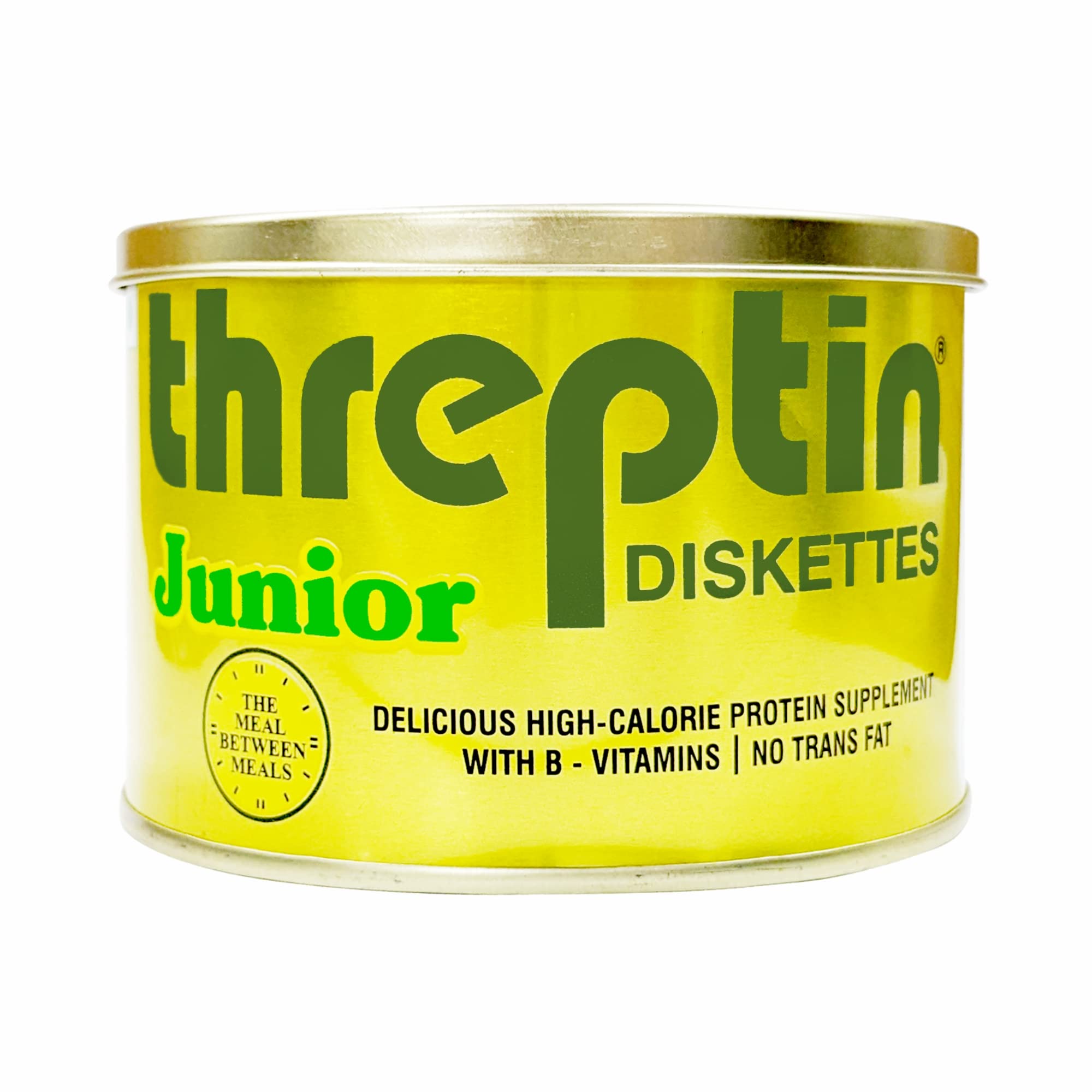 Threptin JUNIOR-Protein Diskettes| Healthy Snacks for Kids - 250g, Casein Protein Diskette with Calcium, Essential Vitamins, 