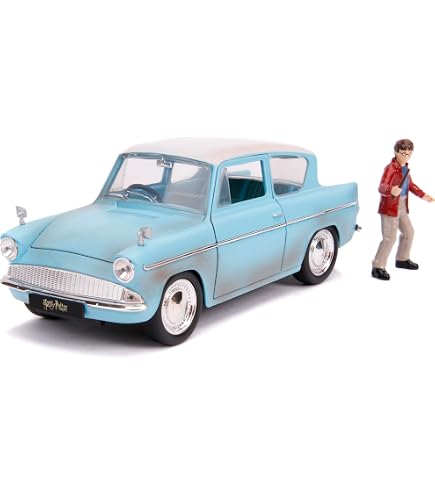 Dickie Toys – Harry Potter Car Ford Anglia 1:24, Metallic