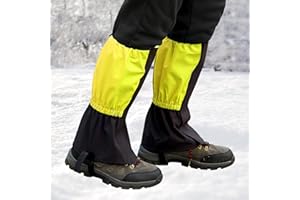 HENGBIRD Gamaschen Wandern Wasserdicht, Gamaschen Wasserdicht Gamaschen Wandern, Outdoor Gamaschen Herren Damen,Gamaschen Schneeschuhwandern, Gaiters zum Wandern//Klettern/Jagd und Skifahren