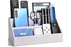 KINGFOM Multifonctionnel Organisateur de bureau (1858blanc)