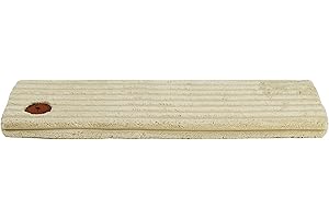 BORN2REST Prime Gatti - Lettino da finestra per gatti, davanzale con retro antiscivolo, prodotto dall'Unione europea (beige g. strisce, 100 x 20 x 3 cm)