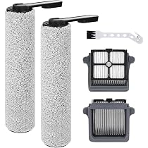 Kit Accessoires Tineco IFloor 5 Breeze - 2 Rouleaux Brosse + 4 Filtres HEPA + Brosse Col De Cygne