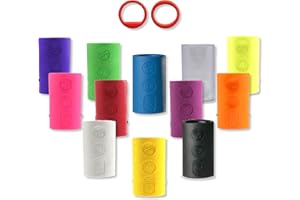 EMAX BOWLING SERVICE GMBH MAXIMIZE YOUR GAME Vise Grip - Insertos para dedos P/O – Power Lift/Oval – Inserciones de goma para una pelota de bolos – Paquete doble – Agarre duradero con dos lados – Ajuste ceñido – Diferentes tamaños y colores