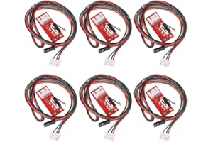 GTIWUNG Módulo de interruptor de límite de final de carrera mecánico, Interruptor óptico De Límite Mecánico Compatible Con La Impresora 3D RepRap RAMPAS 1.4