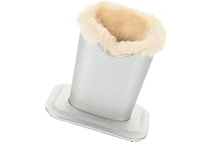 USHOBE Boîte En Cuir Base De Lunettes Lunettes De Soleil Stand Support Magnétique Verre Debout Bureau Lunettes Présentoir Lunettes À Double Foyer Titulaire Titulaire D'Affichage De