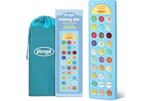AAC Communication Device for Autism, Joyreal Autism Sensory Equipment for Speech Therapy & Stroke Rehab. Autism Aids with 6 Programmable Buttons & Adjustable Volume, Autism Toys for Kids and Adults