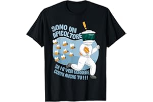 CONTADINI PER PASSIONE Abbigliamento Divertente Protezioni Per Apicoltori Ape Arte Maglietta