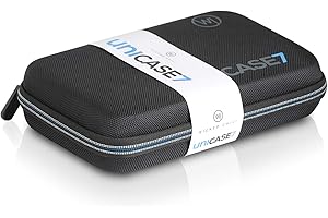 Wicked Chili Etui na radio DAB+ kompatybilne z TechniSAT DIGITRADIO 1, NORDMENDE Transita 100, Techni-SAT Viola Akkuradio (wnętrze 21 x 13 x 4,5 cm) czarne, czarne