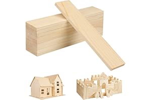 DOITEM 10 Stück 20 cm Kiefer Holz Rechteckige Platte fit für Handwerk Malerei Modellierung Laubsägearbeiten Graviert Home Decor (20CM)