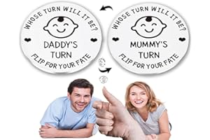 HSYTEK Gravidanza Regalo Moneta decisionale Regali