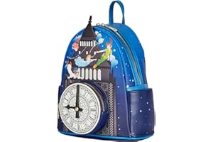 Loungefly Disney Peter Pan Glow Clock Mini sac à dos