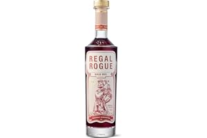 Regal Rogue Bold Red Vermouth, Australian Red Vermouth Perfect for Negroni Cocktails, Hand Crafted From Australian Shiraz & Chardonnay with Pepper Berry, Wattle Seed and Thyme - 16.5% ABV, 500ml
