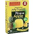 BAKERS Jelly Crystals | Pineapple Flavour | 100% Vegetarian | Tropical & Smooth Flavor | Authentic Taste | Dessert Mix | Instant Premix | Pack of 3 (90 gm x 3)