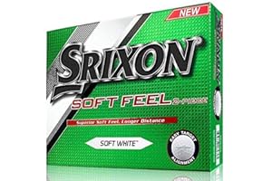 Srixon Soft Feel Golf Balls, One Dozen (2016 Version)