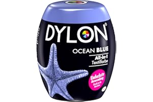 Dylon Ocean Blue – dyepod, Colorazione per tessuti, 1 confezione (1 X 350 g)