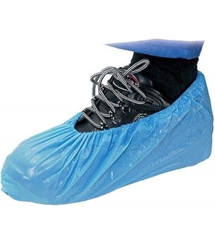 Global Care Market Disposable Shoe Covers For Model G-BD001T Shoe Cover Dispenser - Disposable Shoe Covers Blue - View #5