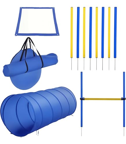 Obstacle Hobby Horse Kit 12 Cônes 6 Barres D'Obstacles RHINOS - Entraînement Agilité Sport Et Chien Cônes Multifonctions Sport