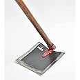 Krufe® High Tempered Iron Spade, Shovel, Fawda, Kassi [9"x10"] - Durable, Heavy-Duty Garden Tool for Digging, Planting, and Landscaping - Ergonomic Handle for Comfortable Grip