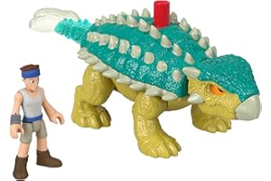 Fisher-Price Imaginext Jurassic World Coffret de Figurines Ben et Tite Bosse pour développer l’Imagination des Enfants à partir de 3 Ans, HVY19