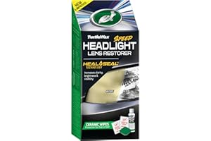 Turtle Wax Headlight Restorer Augmentation de la Luminosité du Restaurateur de Phares de Voiture (Nouvelle Version)