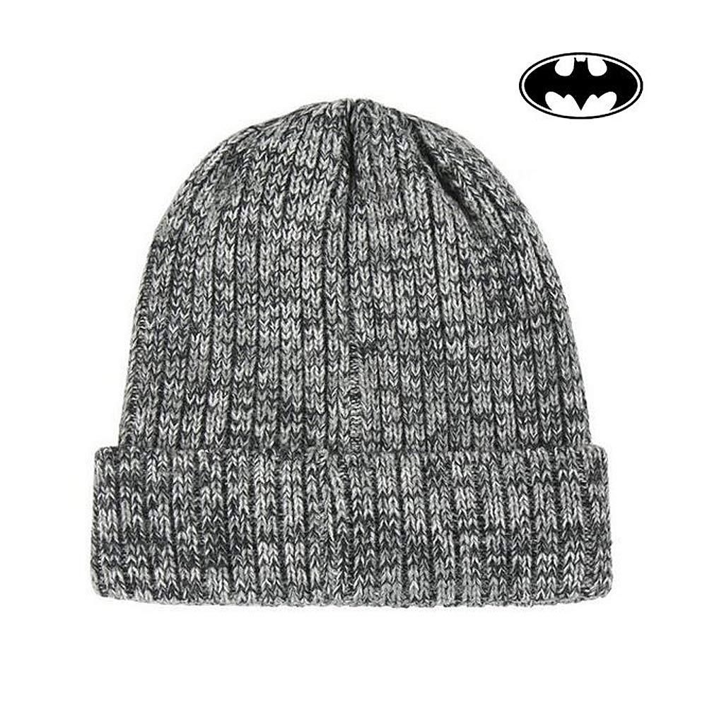 Wintermtze-fr-Kinder-Batman-Kindermtze-grau-Jungenmtze-mit-Batman-Logo-Einheitsgre